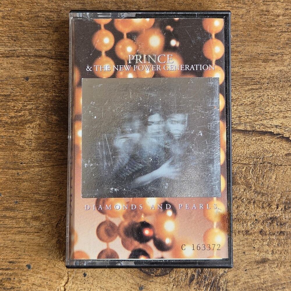 Vtg 1991 Prince & The New Power Generation Diamonds and Pearls Cassette Tape
